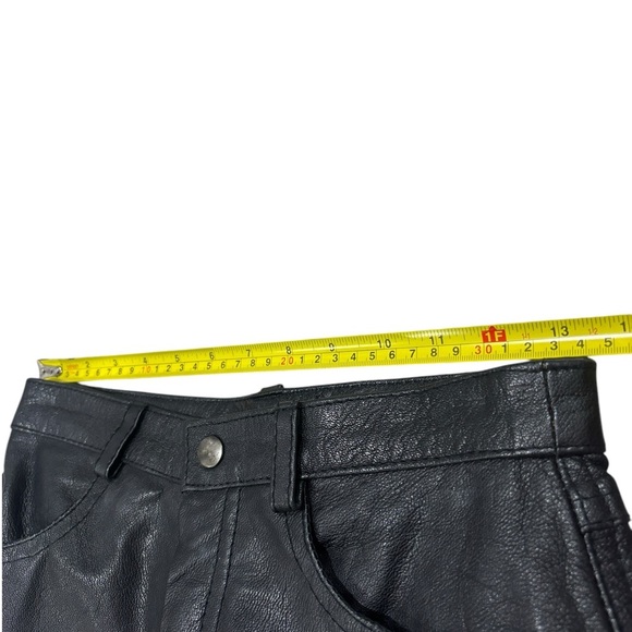 Vintage Genuine Leather Women’s Size 8 Limited Edition Straight Leg Pants - Picture 6 of 13